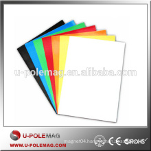 Flat Rubber Magnet of Colorful Sheet for Refrigerator